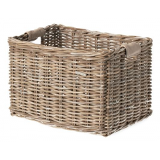 Basil rieten mand open rotan dorset L Grey